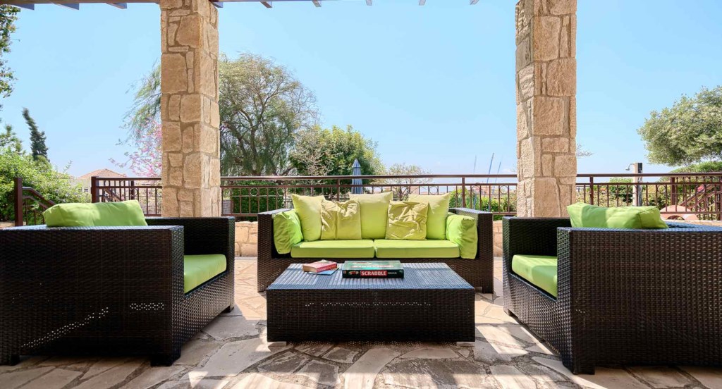 Villa Madelini HG01, luxury holiday three bedroom villa private pool sea views, Aphrodite Hills Reso