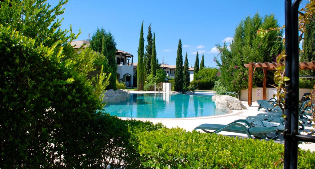 Helios Heights Lower Level Pool.  Aphrodite Hills Resort, Cyprus.