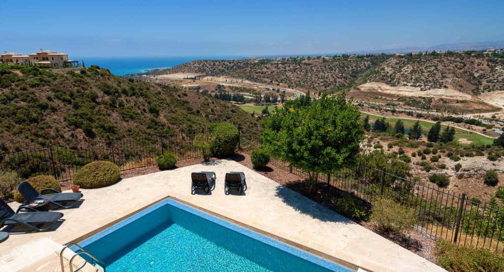 Villa Melandra - holiday rental villa on Aphrodite Hills Resort, Cyprus. Aphroditerentals.comBZ01_1
