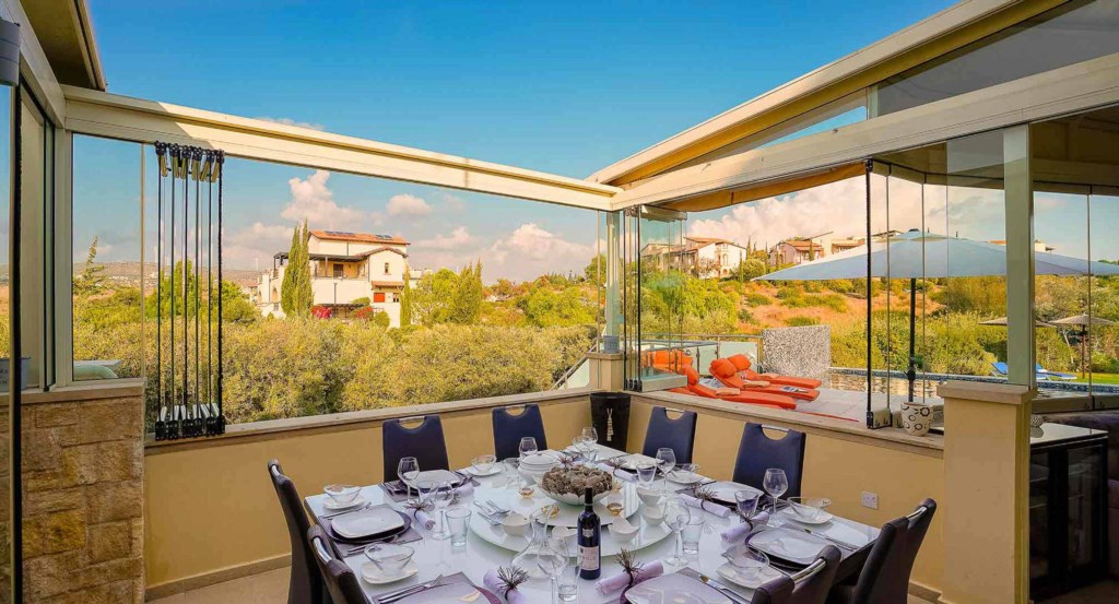 Junior Villa Eleyjo (JZ02) - luxury holiday rental villa, Aphrodite Hills Resort, Cyprus.