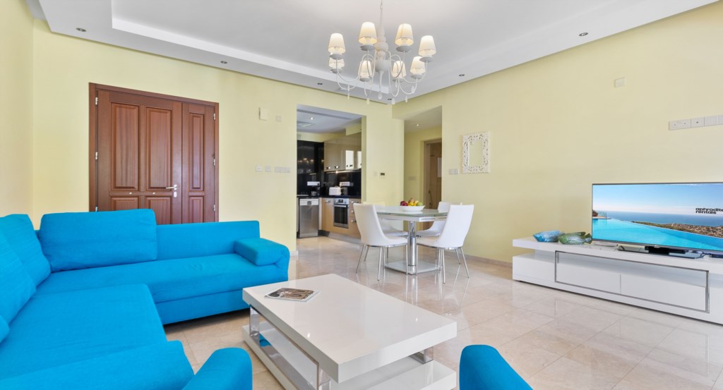 Apartment AT02 Eros, luxury holiday apartment, Aphrodite Hills Resort, Cyprus