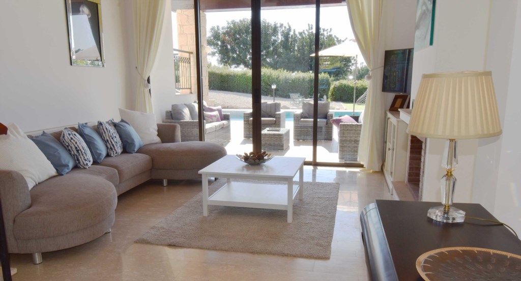 Luxury holiday villa on Aphrodite Hills Resort, Cyprus.