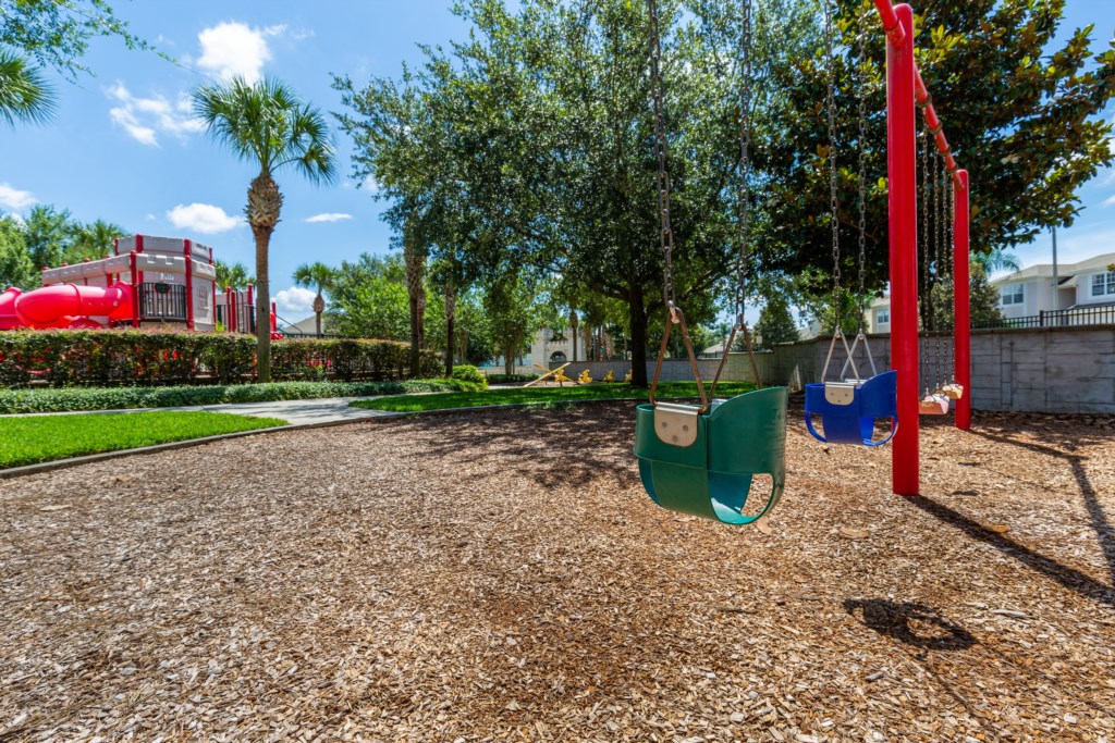 Resort Community Kids Play Area For Guest Use
