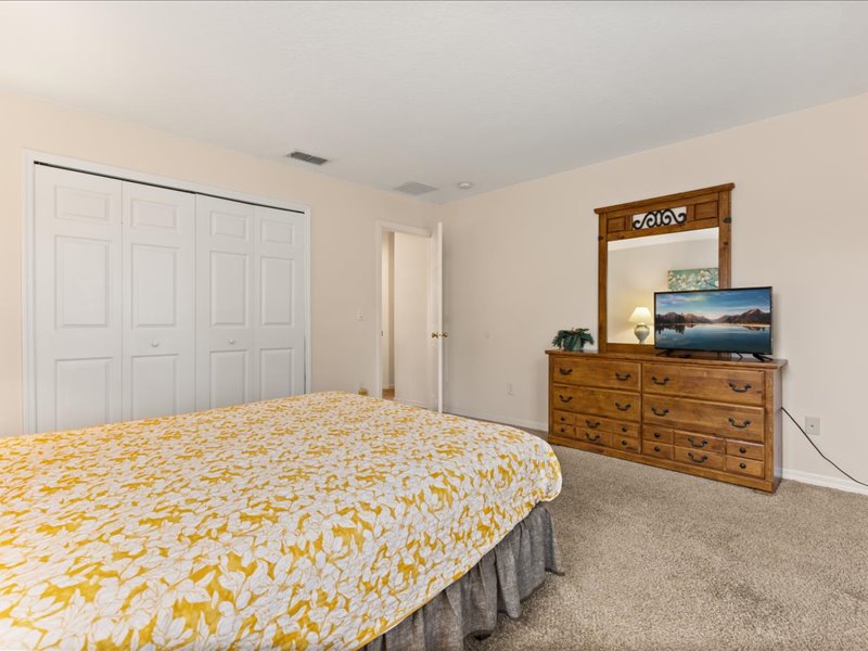 Bedroom # 1 with a TV