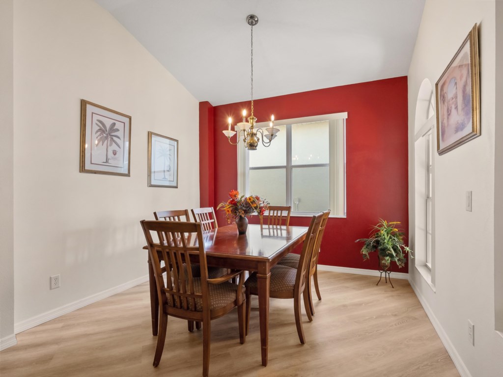 Dining Area that Seats 6 People