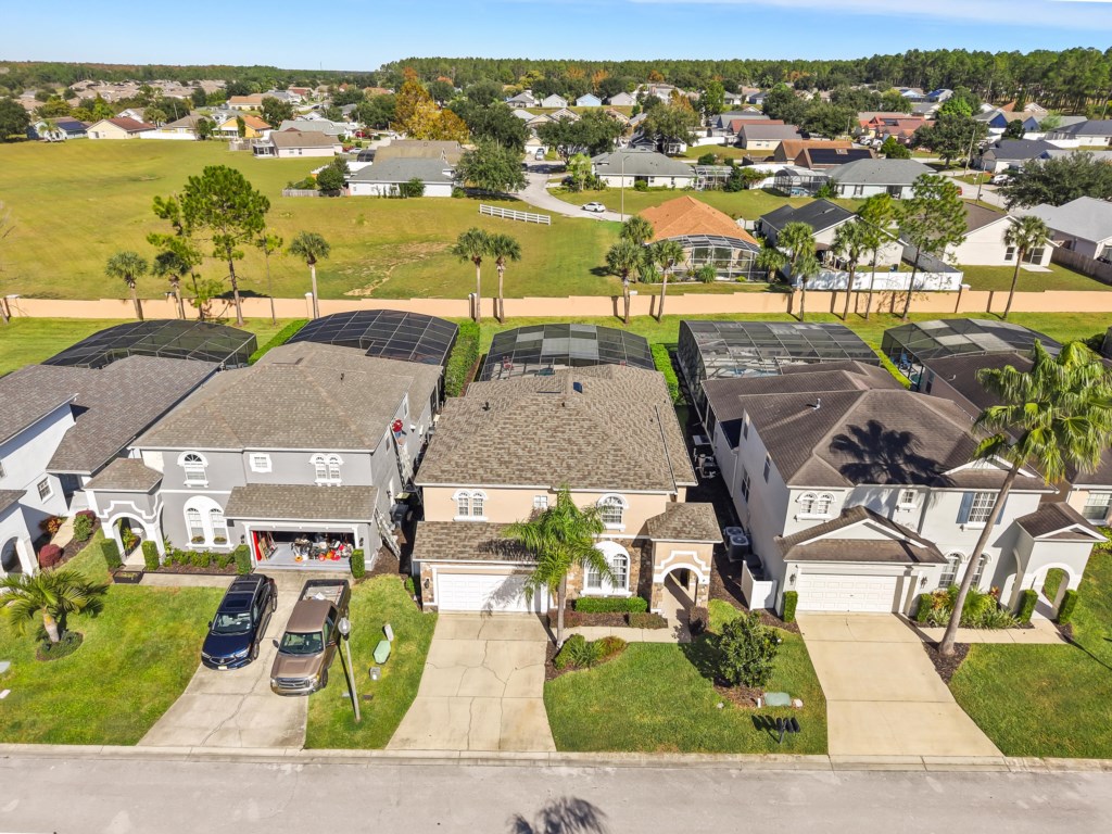 Ariel Overview of the Villa