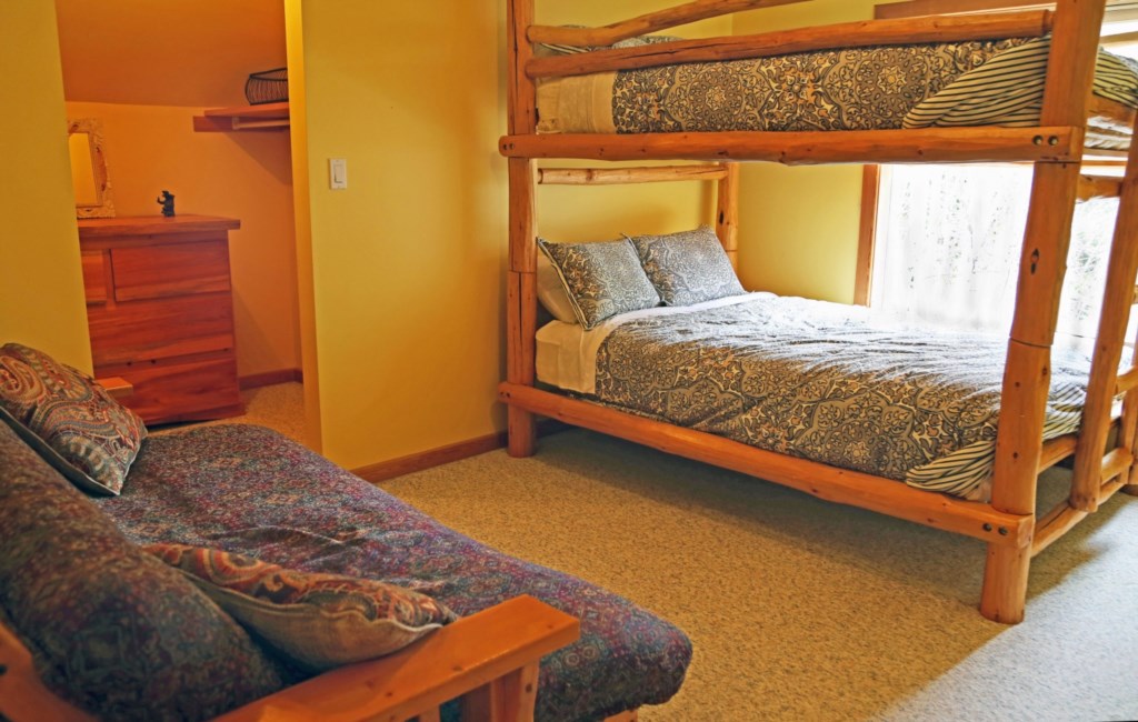 Bedroom - Double over Double Bunk, Double Hide-a-Bed