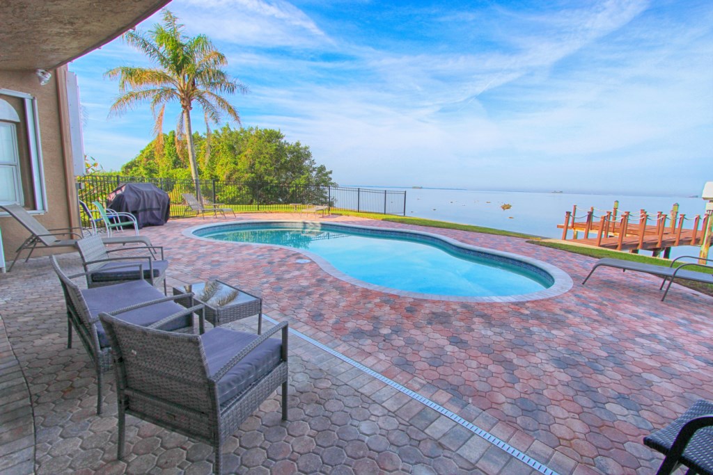 Luxury Florida Villa Vacation Rental in Crystal Beach, Fl ID 62833