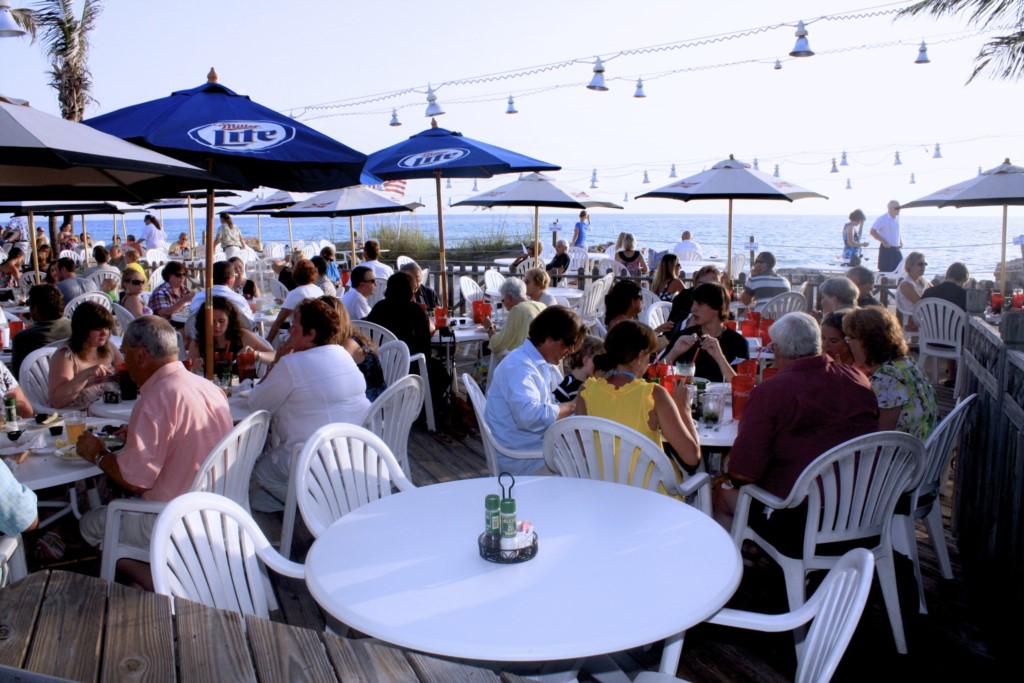 A table awaits you at the Beach House Restaurant 