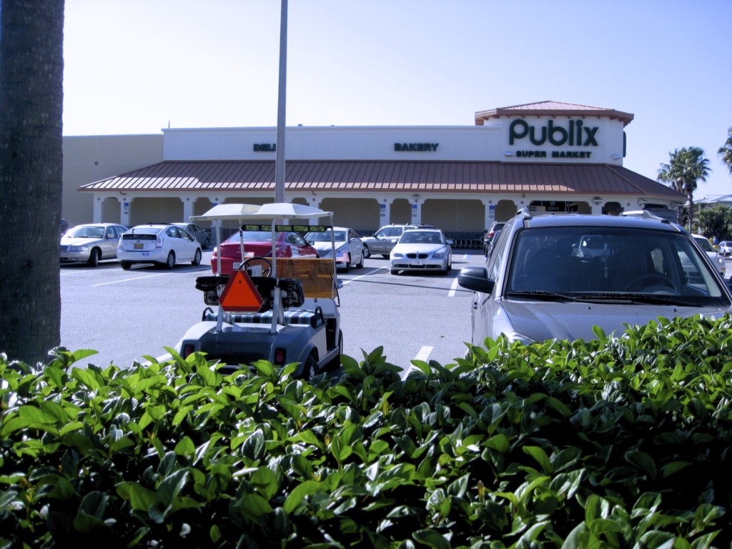 Publix grocery store a five minute walk from The Anna Maria Island Beach Paradise 