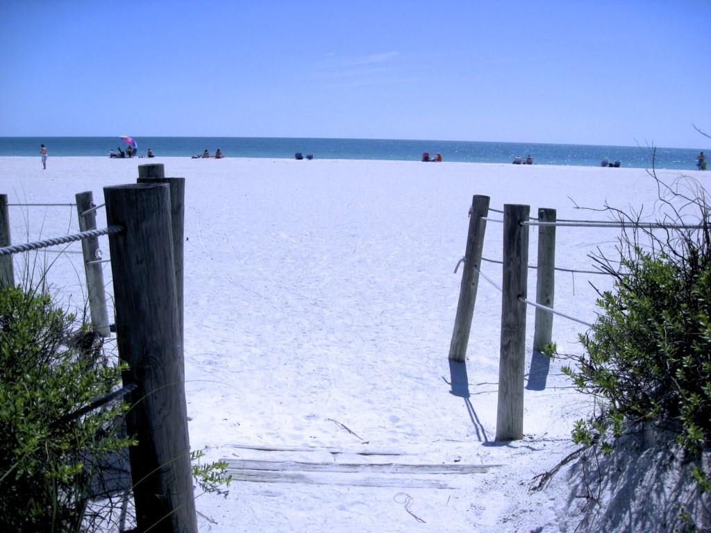 Our private beach access
