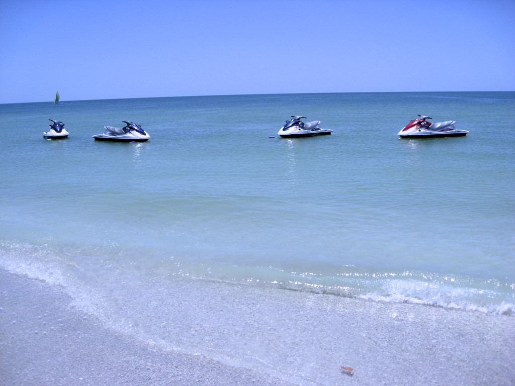Rent jet skies and all other watercraft on the beach