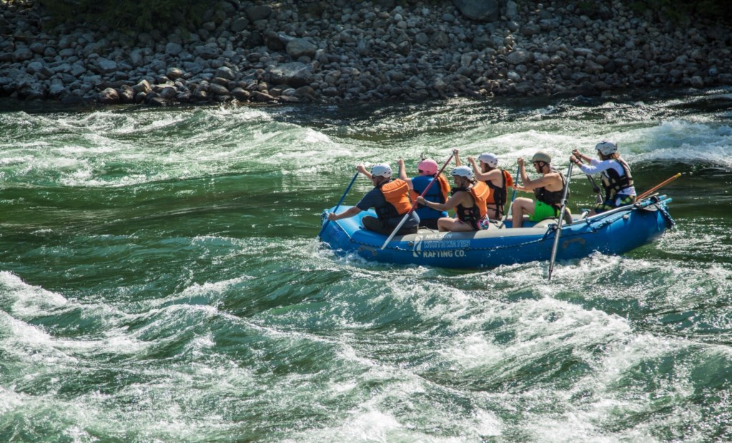 Whitewater Rafting on the Slocan River