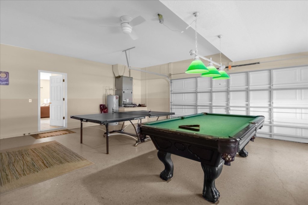 Game Room with Ping Pong and Pool