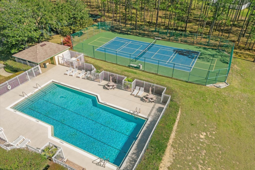 Community Pool and Tennis Courts