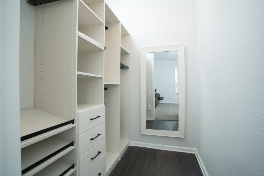 Fitted Closet system in Master