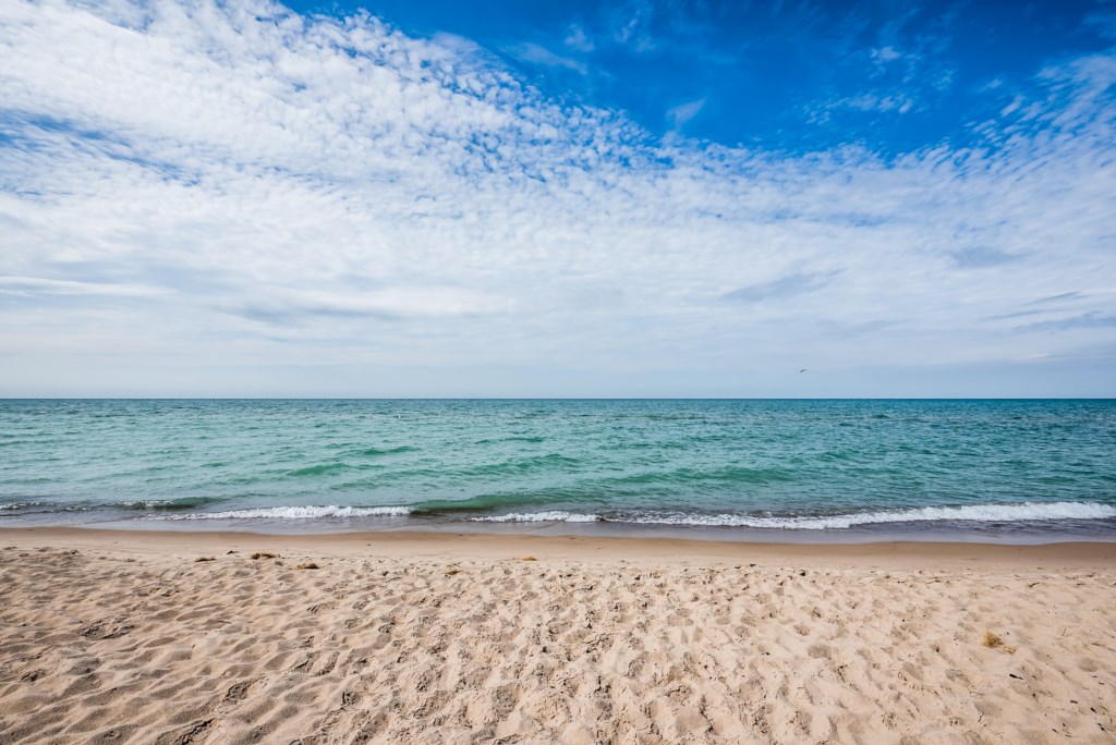 Two Lake Michigan Beaches to Pick From!