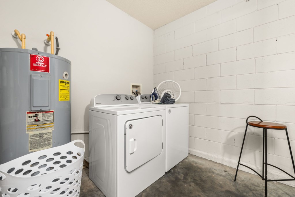 Laundry made easy during your stay!