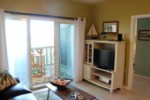 TV and access to your private balcony