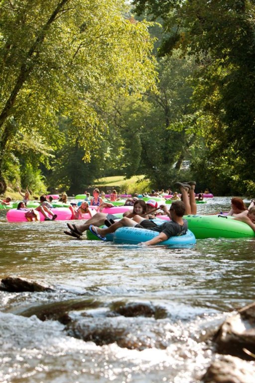 Float the Guadalupe River with your friends and family - we can recommend an outfitter!