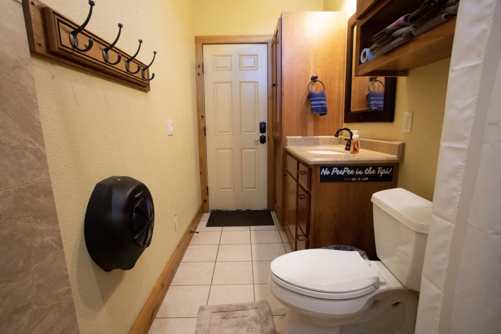 Clean and functional restrooms for the best glamping experience!