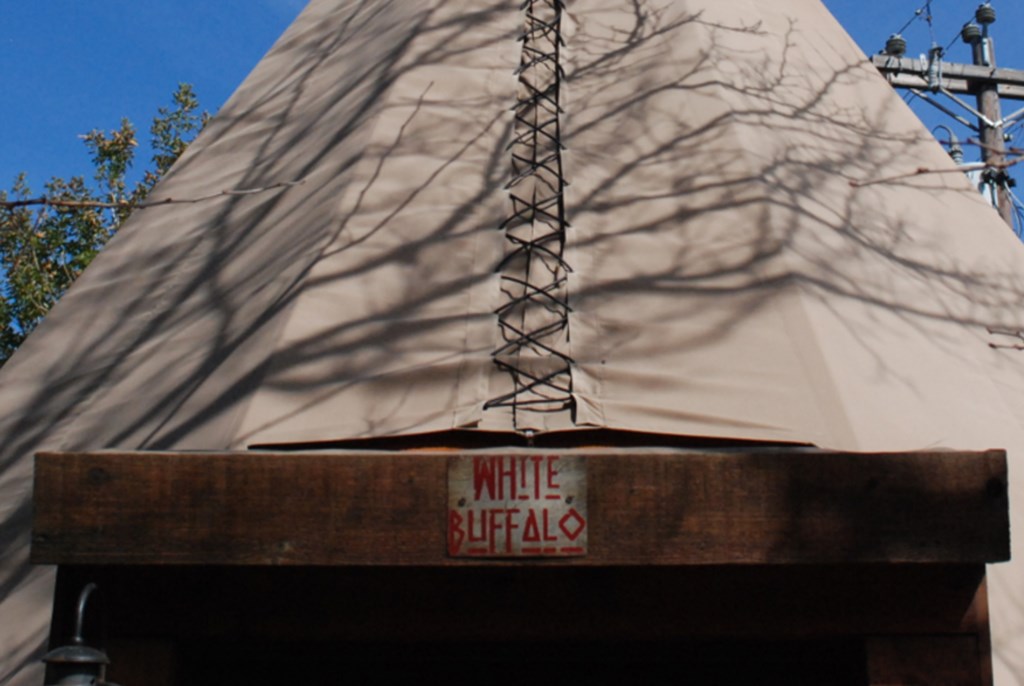 Tipis are air conditioned and insulated - cozy in the winter and cool warmer seasons!