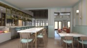 Resort clubhouse dining
