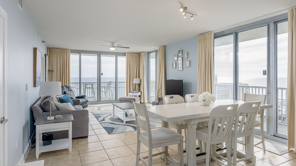 Floor to ceiling windows with water views- ED1250 