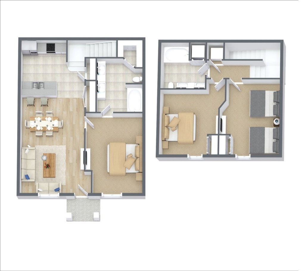 3 bedroom vacation townhouse at Lucaya Village - Image 28