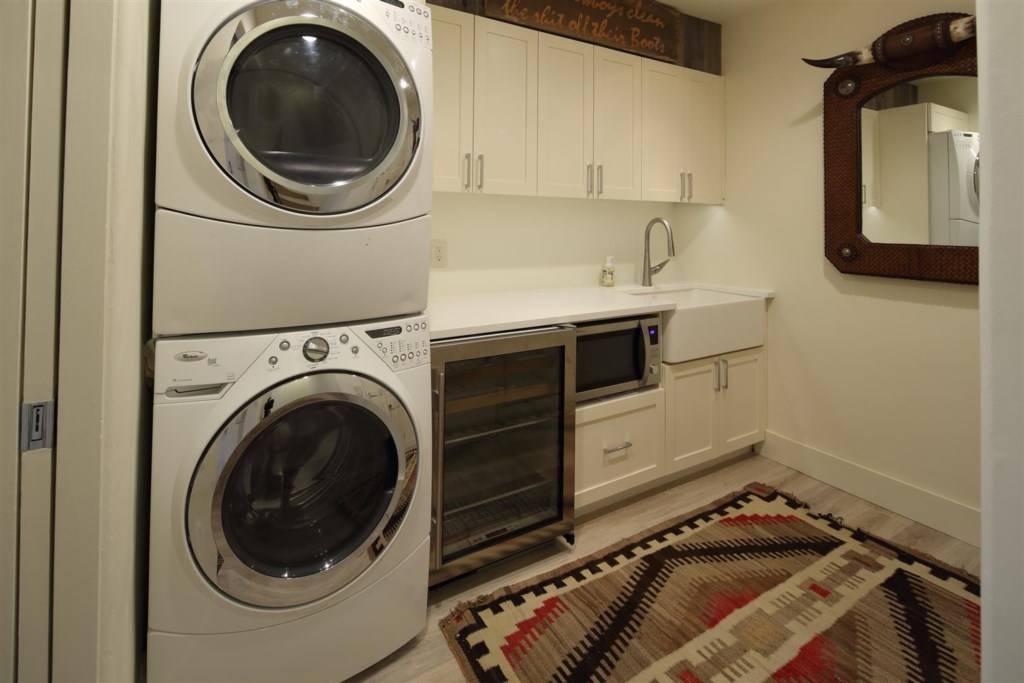 Laundry and Kitchenette