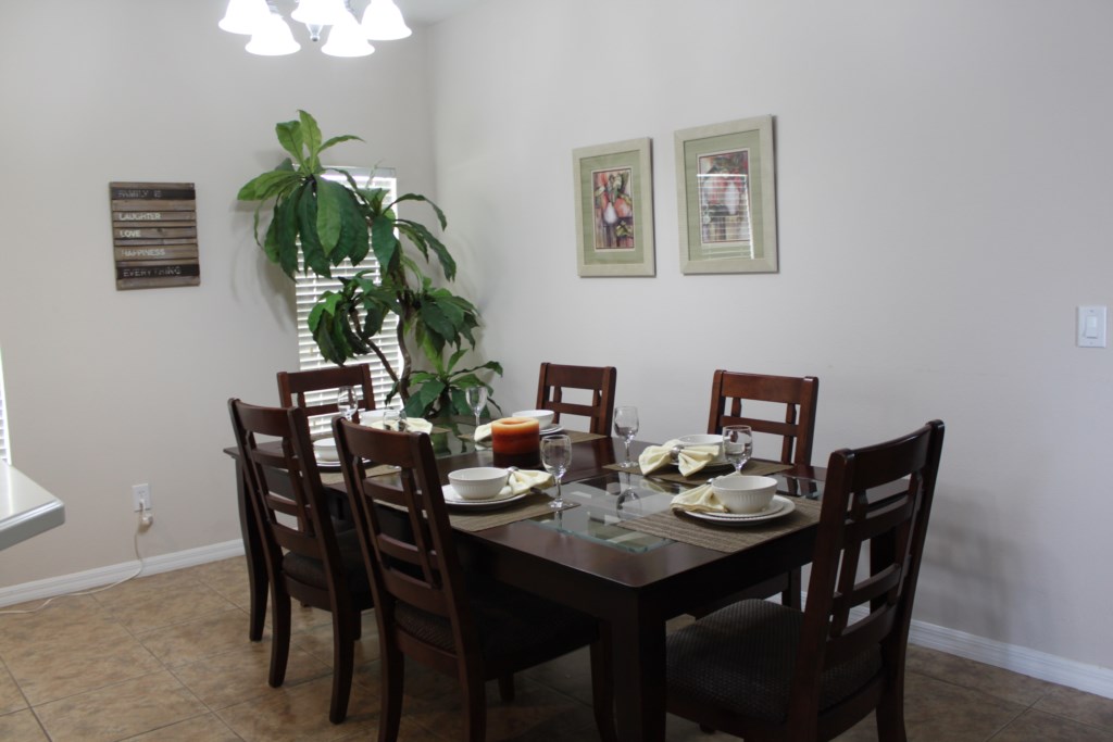 Formal Dining area allowing plenty of seating options