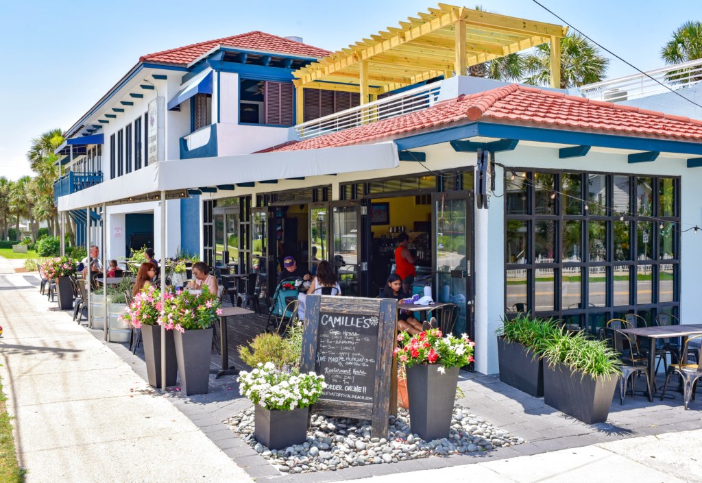 Camille's Cafe at Crystal Beach Park