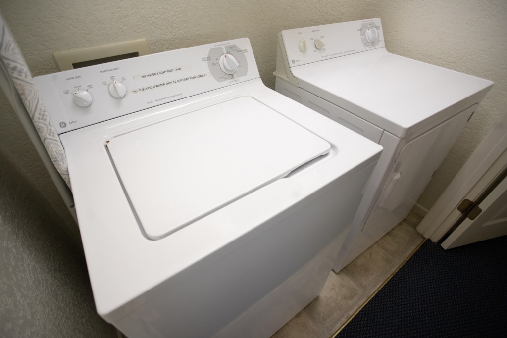 Washer & Dryer are provided!