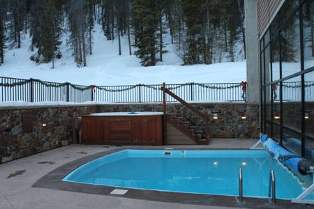 Indoor/Outdoor heated pool