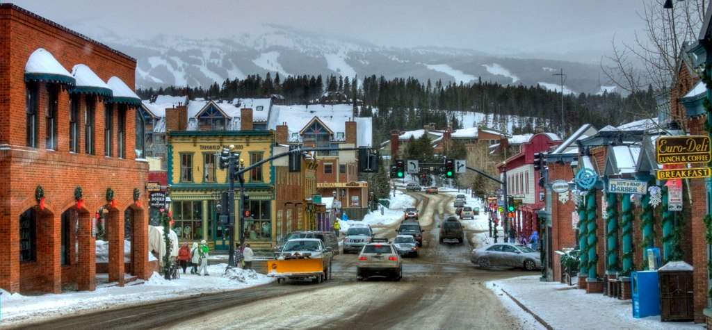 Downtown Breckenridge is just a few blocks away from our condo