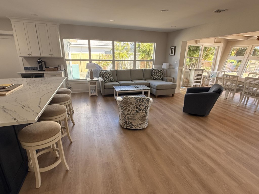 Living room view