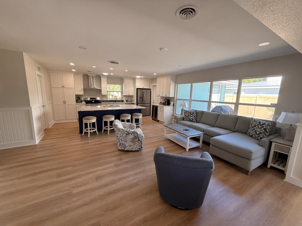 Living room perspective 1 