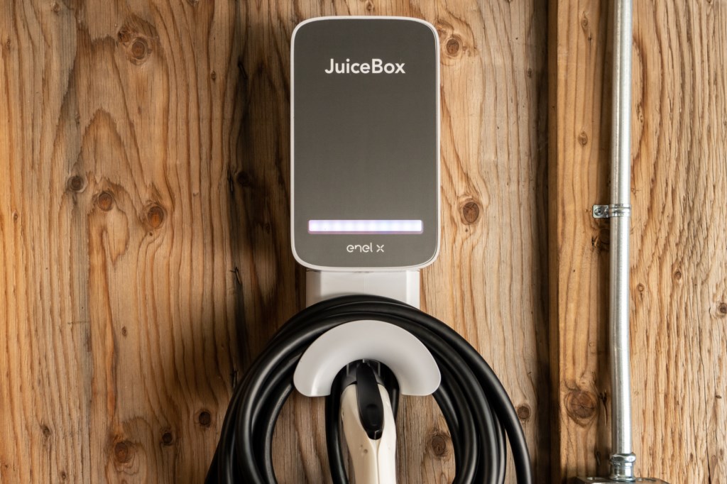 Juicebox40 EV charger. Complementary during you stay.