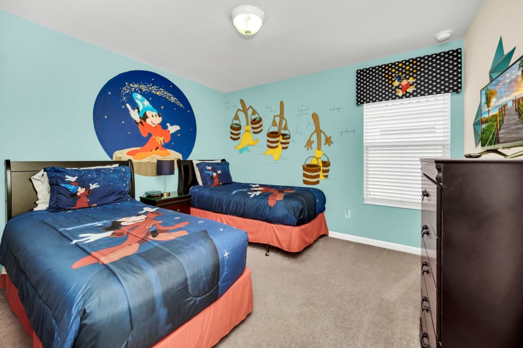 Fantasia Theme Bedroom 