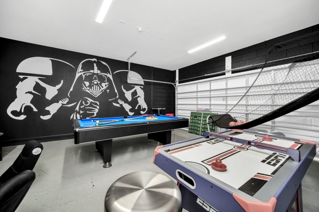Star Wars Themed Game Room 