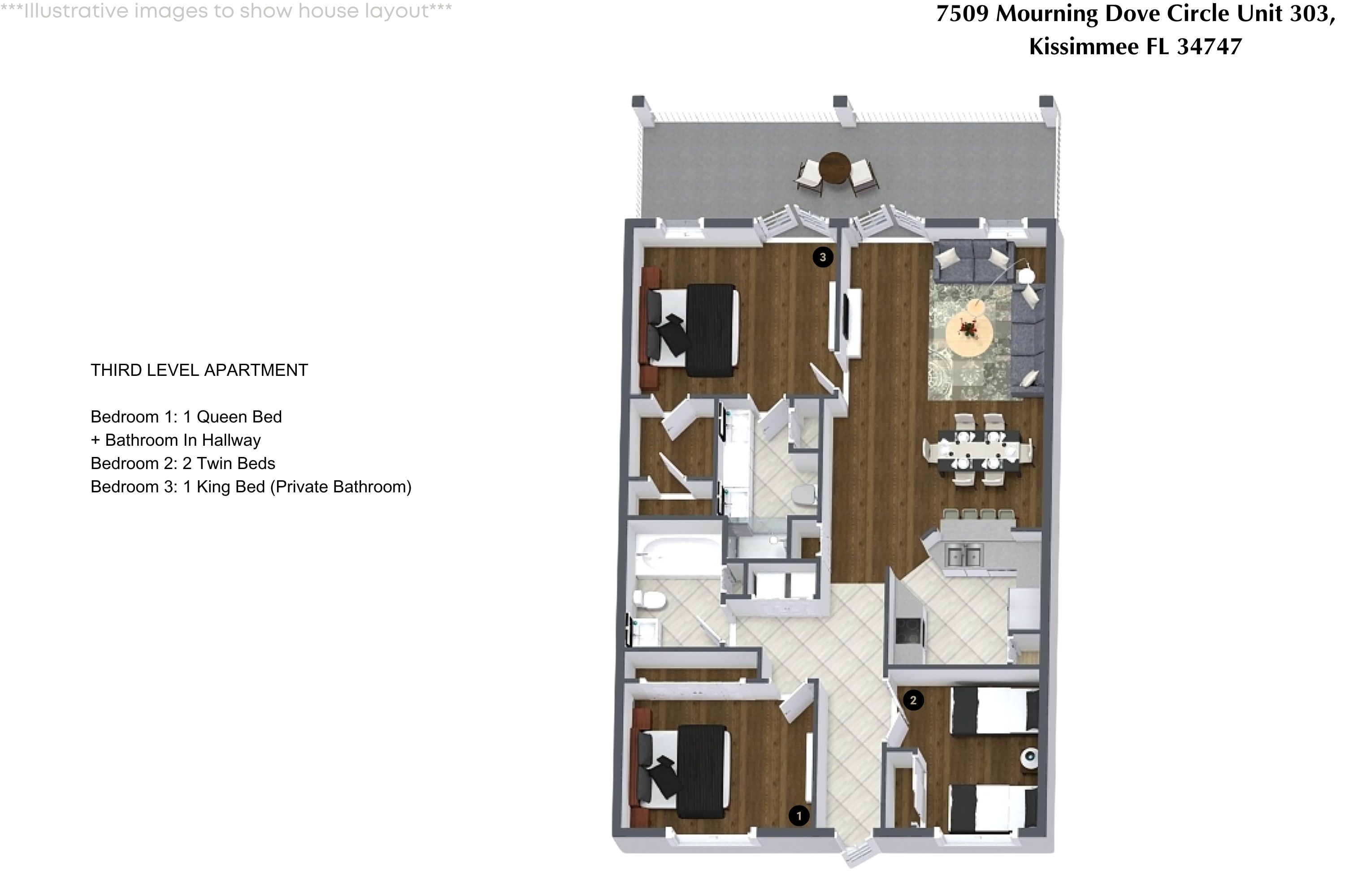 3 bedroom vacation apartment at Reunion - Image 23