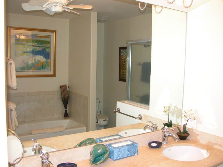Dual Sinks in Master Bathroom