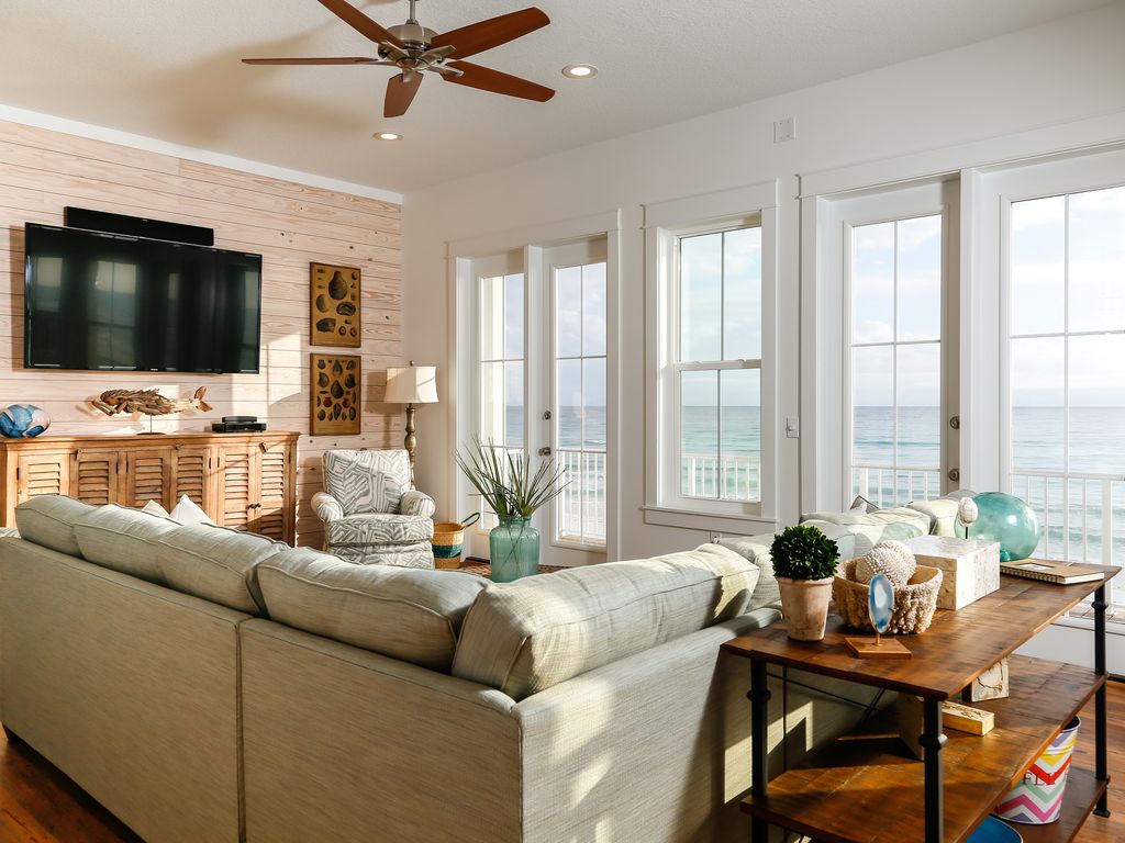 Living Room With Beach Views