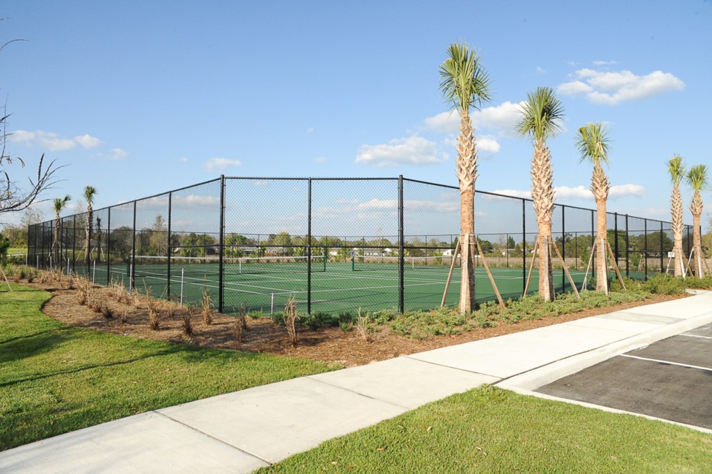 Tennis courts