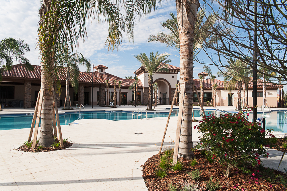 Large Clubhouse Pool Area