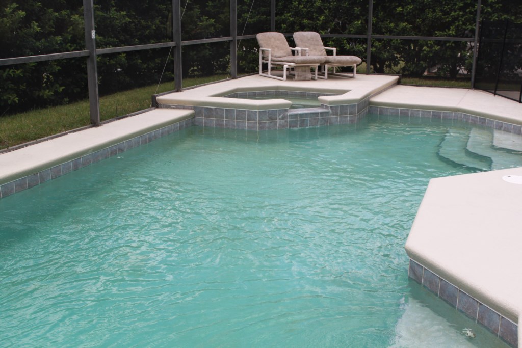 Soak up the Florida Sunshine in Private Pool and spa