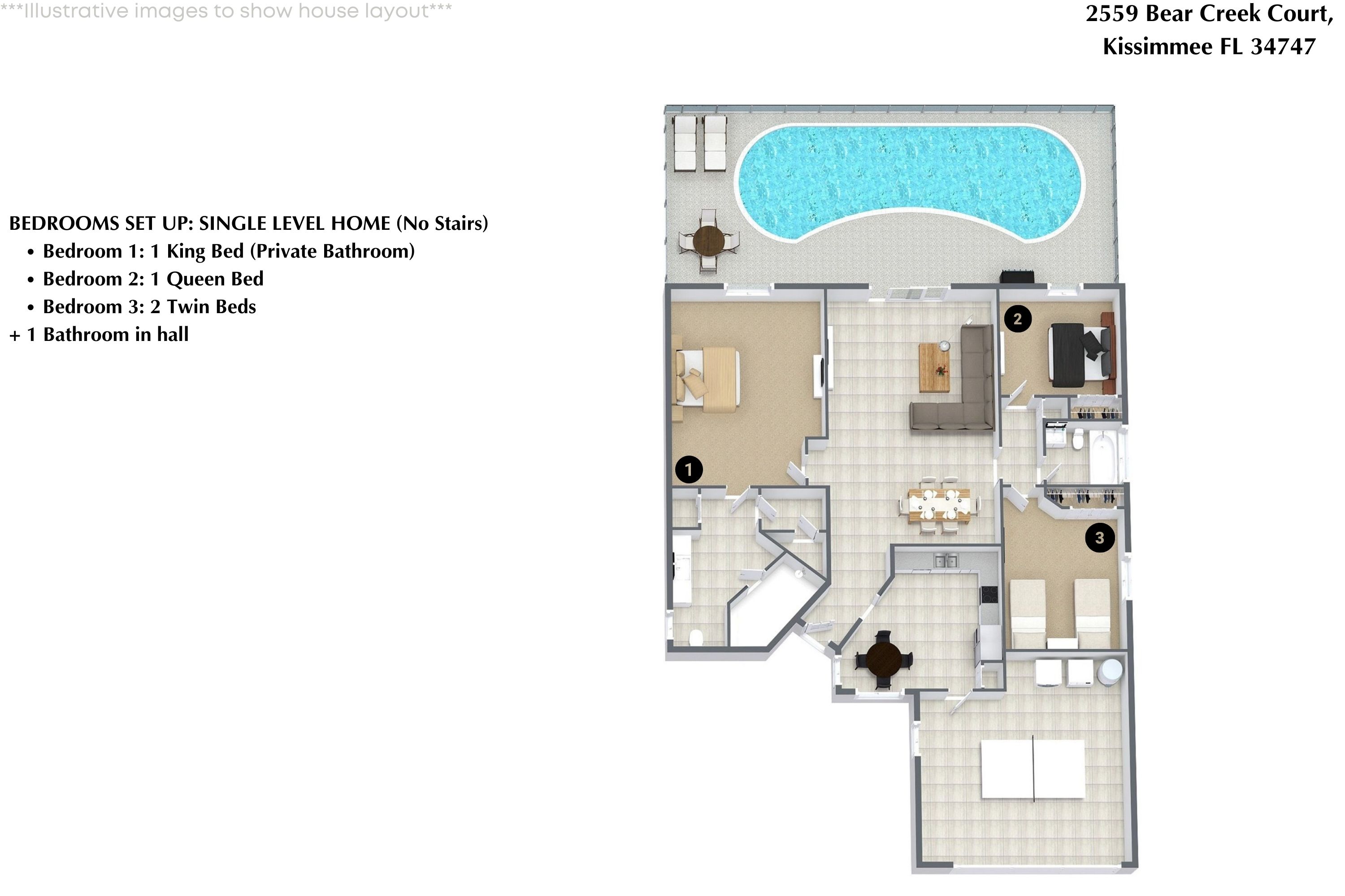 3 bedroom vacation house at Indian Creek - Image 22