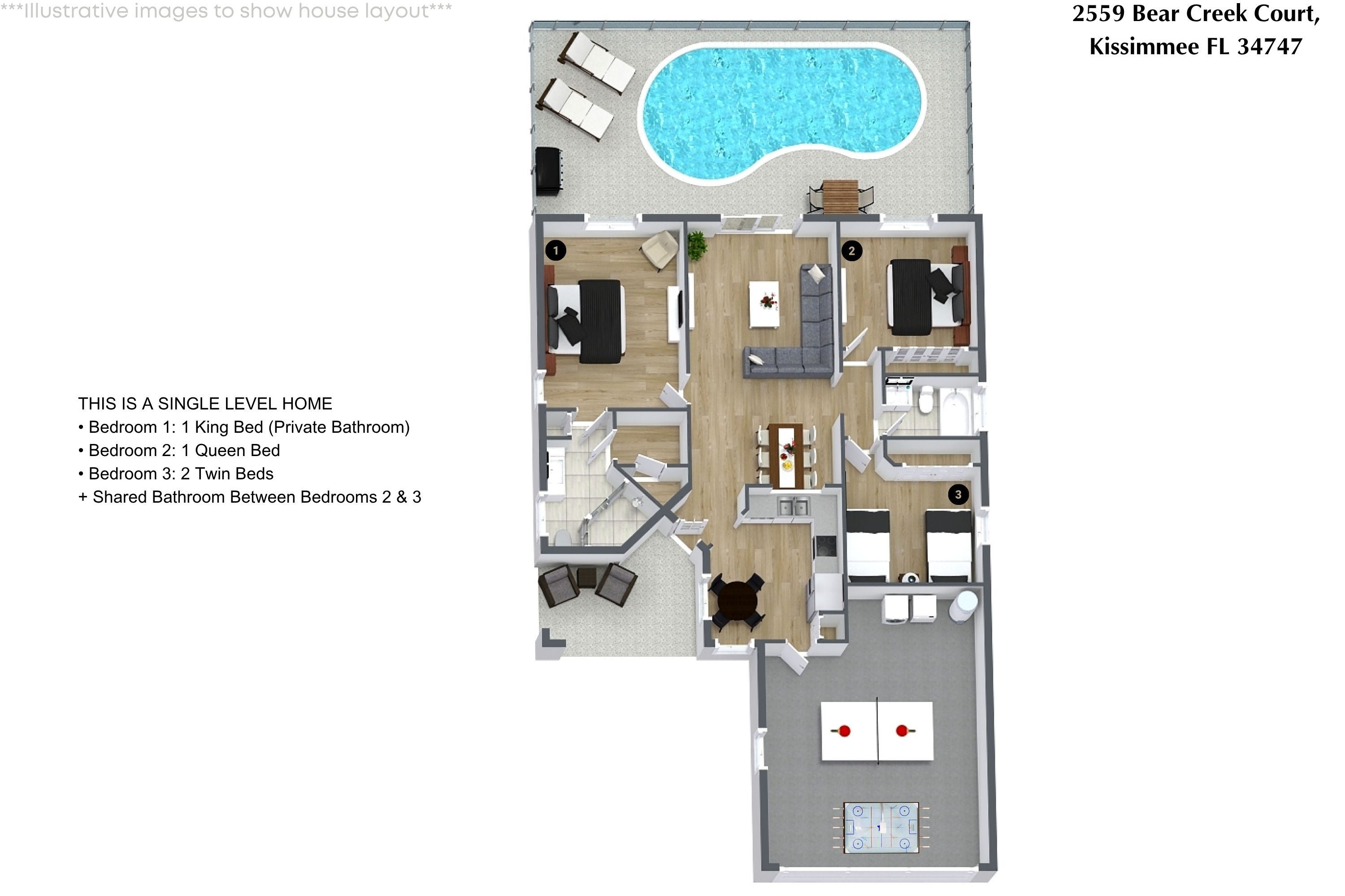 3 bedroom vacation house at Indian Creek - Image 30