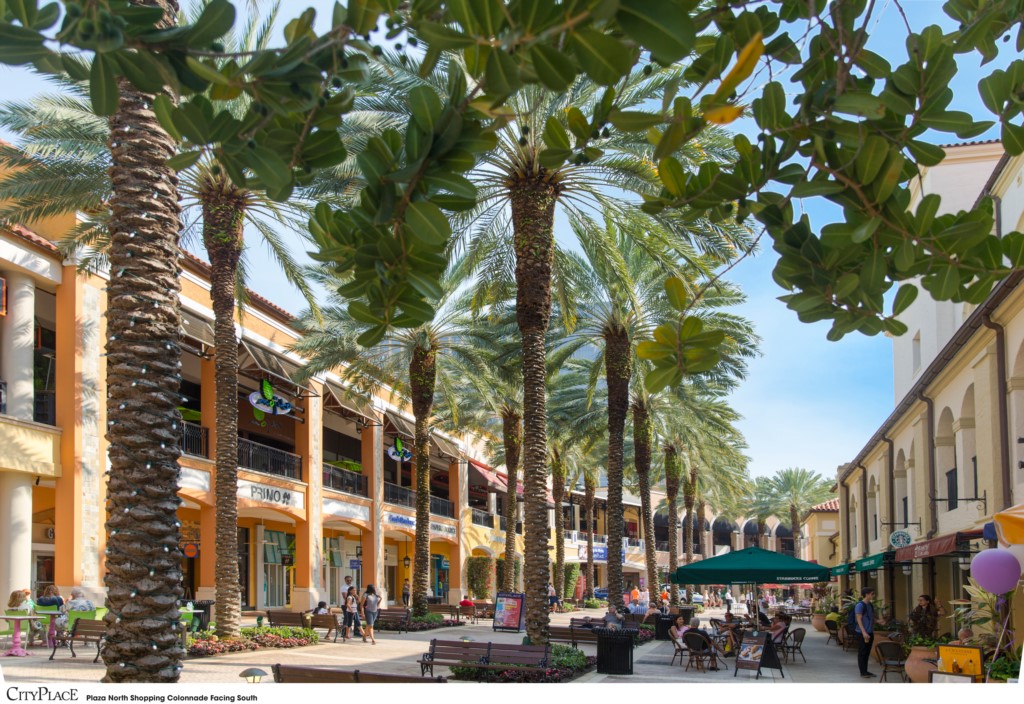 The Square pedestrian area