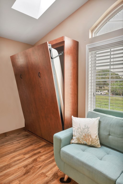 Murphy Bed so Every Guest can Sleep in Comfort